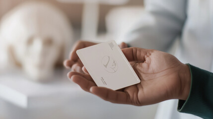 CPR Certification Card Handed to Participant in Training Session