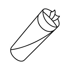 Sharma Line Art Portrait Illustration.
