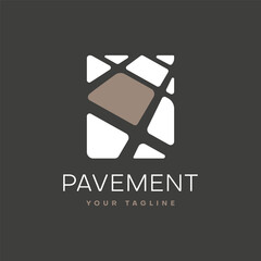 Pavement logo. Landscaping and interlock design.