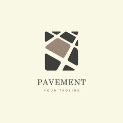 Pavement logo. Landscaping and interlock design.