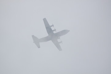 airplane in the sky