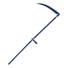 Scythe Vector Simple Illustration