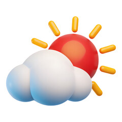 Gen Z lifestyle activity, campfire summer 3d a cloud illustration summer sky 3d illustration