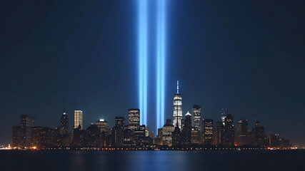 Obraz premium new york city skyline