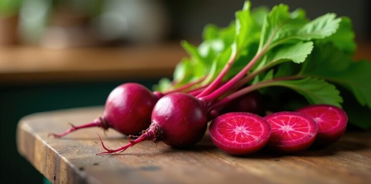 Rote Beete auf einem Tisch vorbereiten f?r den Verkauf, tisch, hirsen, beete
