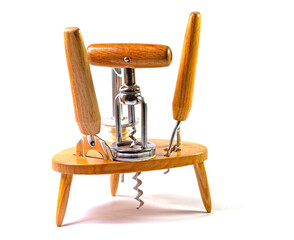 Barset, Flaschenöffner und Ausgießer aus der DDR vor weißem Hintergrund
