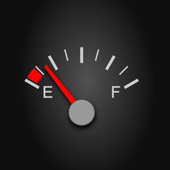 Unspecified gauge near the empty level