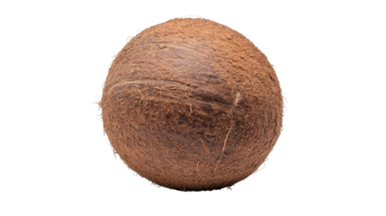 Vintage leather soccer ball, worn texture and rich brown color, perfect for sports blogs or nostalgic themes, copy-space available. Isolated on white background or PNG