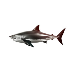 Naklejka premium Realistic Shark Illustration for Marine Themes