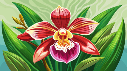 Beautyful flower: Orchids or Miltonopsis,