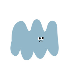 Sad face
