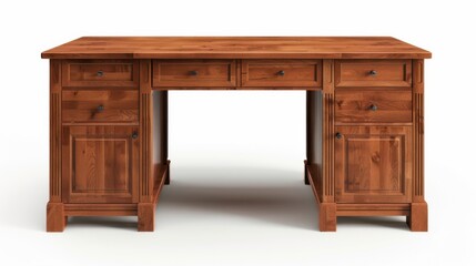wooden office desk classic design