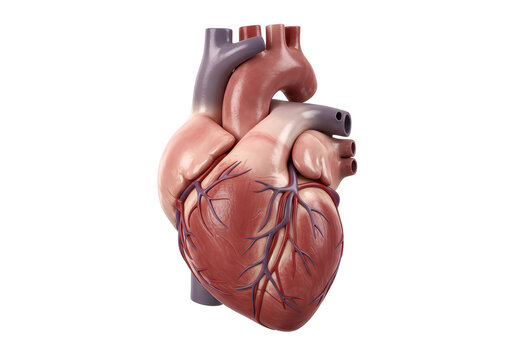 Isolated Detailed Human Heart Model