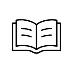 open book vector illustration