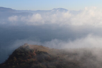 veduta sul lago di Garda