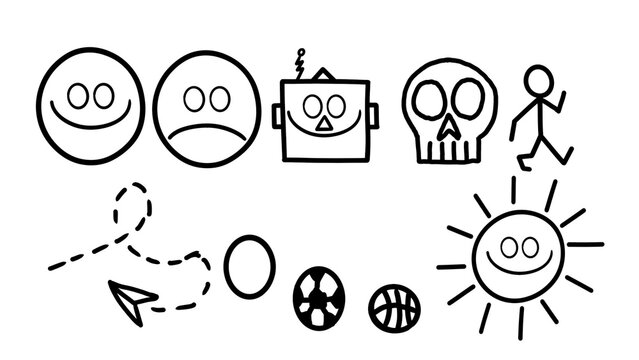 Hand Drawn Doodle Elements