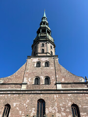 St. Peter's Church in the city Riga