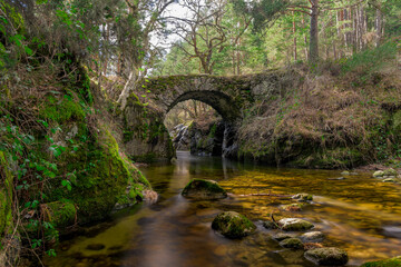 Puente de la Angostura en el Valle del Lozoya
