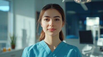 Fototapeta premium Challenges and Triumphs in the Nursing Profession