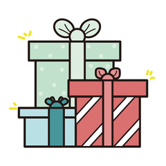 생일 축하하는 귀여운 일러스트 백터파일