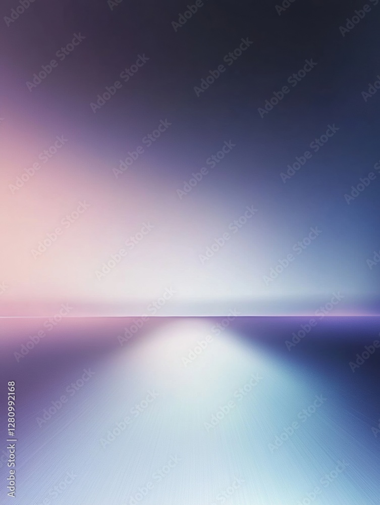 Aufkleber Modern minimalist background featuring soft gradients and ample space for text placement suitable for various design needs. Generative AI