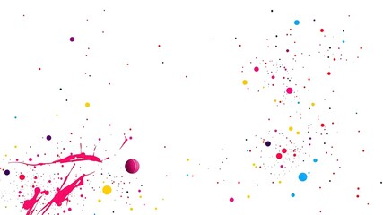 Naklejka premium Abstract Spray Paint Swirls for Vibrant Sports Scoreboard