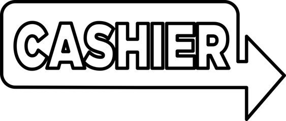 Cashier Line Banner