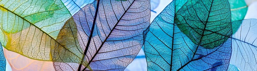 Ornamental leaves are depicted in an abstract pattern on a decorative ceramic tile