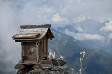 槍ヶ岳　山頂