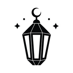 vector illustration of a lantern