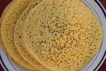 Baghrir Traditional Moroccan Pancake