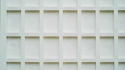 Abstract White Grid Pattern Background Texture Minimalist Design