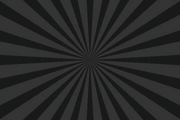 Retro sunburst ray in vintage style. Abstract comic book background.
