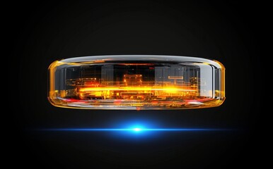 Obraz premium The term UFO refers to an Unidentified Flying Object with Clipping Path