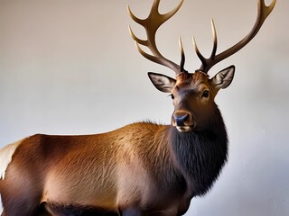 Naklejka premium deer in the woods