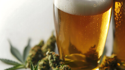 Fototapeta premium glass of beer