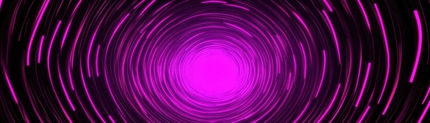 A vibrant, swirling vortex with shades of purple emanating light, creating a mesmerizing, dynamic effect.