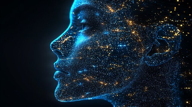 A tech industry leaders' panel debating the future of AI in a virtual event