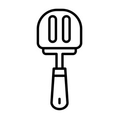 Skimmer Outline Style Icon Design 