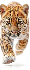 Amur Leopard Cub Approaching