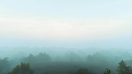 Fototapeta premium Soft Pastel Sky at Dusk with Delicate Pink and Blue Hues