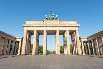 Obraz premium Brandenburg Gate in Berlin, Germany