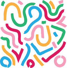 Obraz premium a colorful abstract artwork