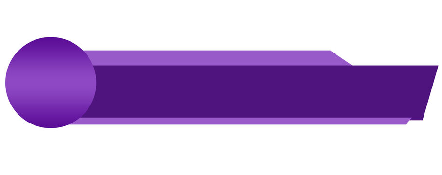 Minimalist & Modern Lower Third PNG Overlays