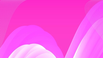 Colorful Wave Liquid shape in background. Pink  color background.