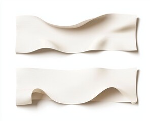 A collection of antique scrolls is shown against a plain white backdrop