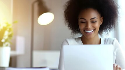 Young African American university students participating in a foreign exchange program study English online via video call with international specialists holding a master's degree at a cafe
