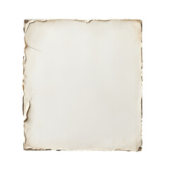 Obraz premium Vintage Blank Paper with Aged Wrinkled Texture