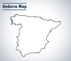Detailed Map of Andorra Parishes, Cities, and Landmarks