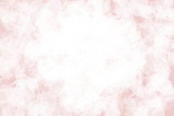 A soft, pink watercolor background with a gentle vignette effect, creating a dreamy and ethereal feel.